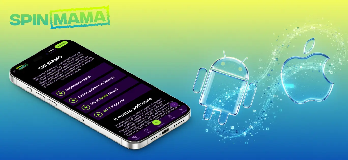 spinmama app introduzione